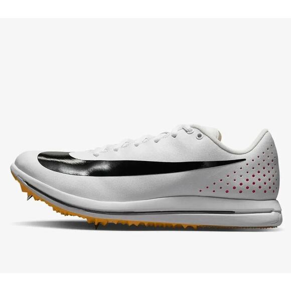 Nike Triple Jump Elite 2 Track Spikes Mens Size 9.5 White Black AO0808-101 NEW - Picture 1 of 10
